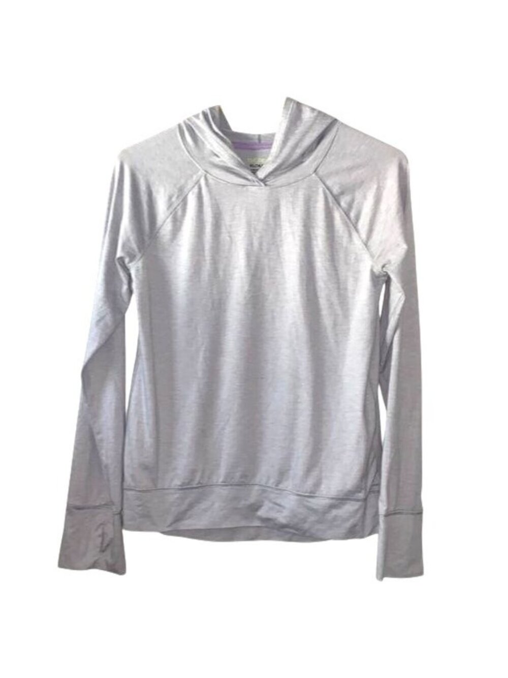 Tek Gear Big Girls Lightweight Gray Pullover Hoodie XL 14/16 Recycled Polyester